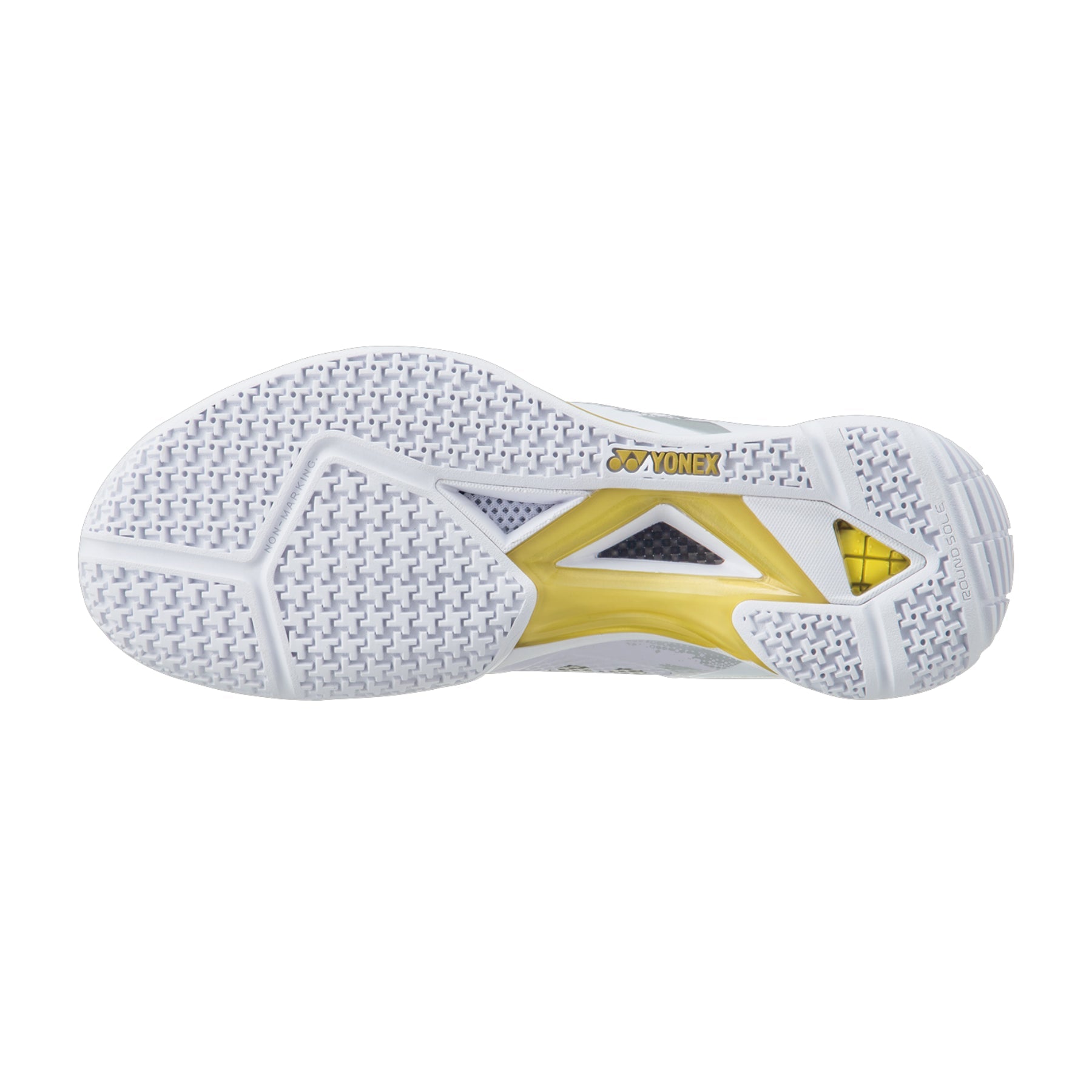 YONEX Power Cushion Eclipsion Z White/Gold UNISEX Badminton Shoes - Gem Sports