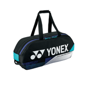 YONEX Pro Badminton/Tennis Tournament Bag (6pcs) BA92431WEX Black/Silver - Gem Sports