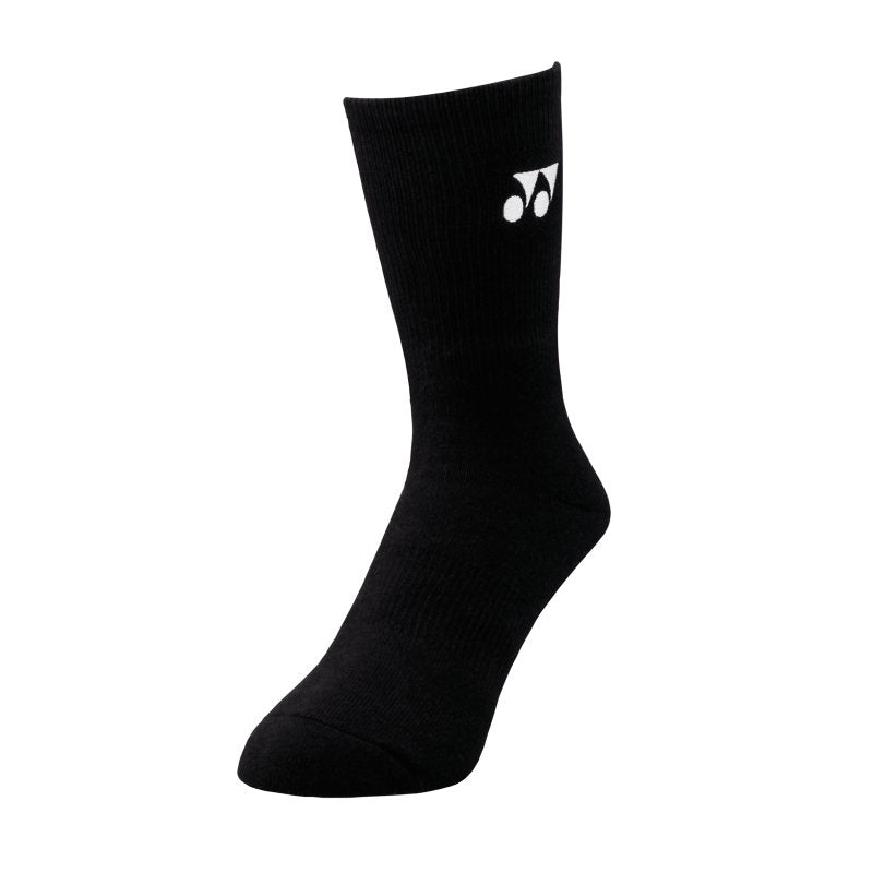 YONEX Sport Crew Socks (Made in Japan) 19120YX Black - Gem Sports