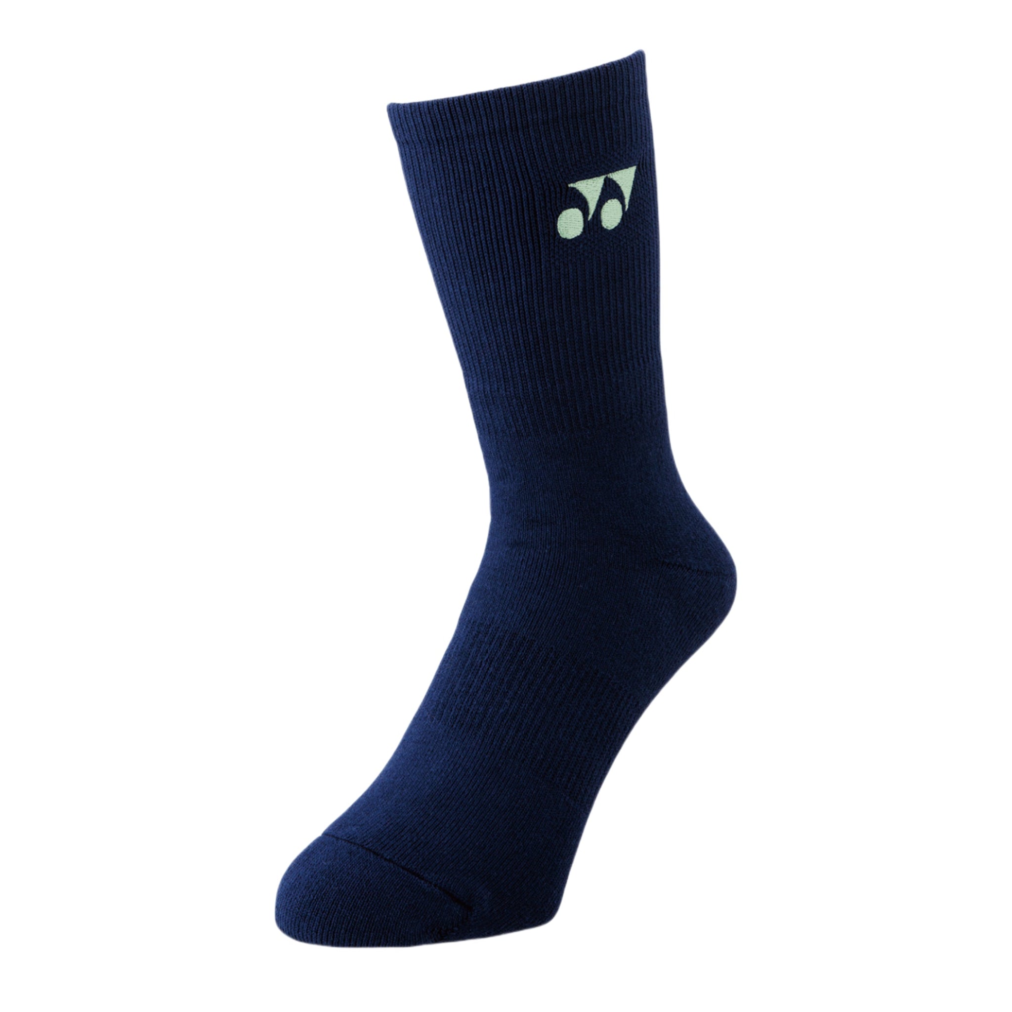 YONEX Sport Crew Socks (Made in Japan) 19120YX - Dark Navy - Gem Sports