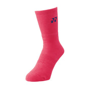 YONEX Sport Crew Socks (Made in Japan) 19120YX Geranium Pink - Gem Sports