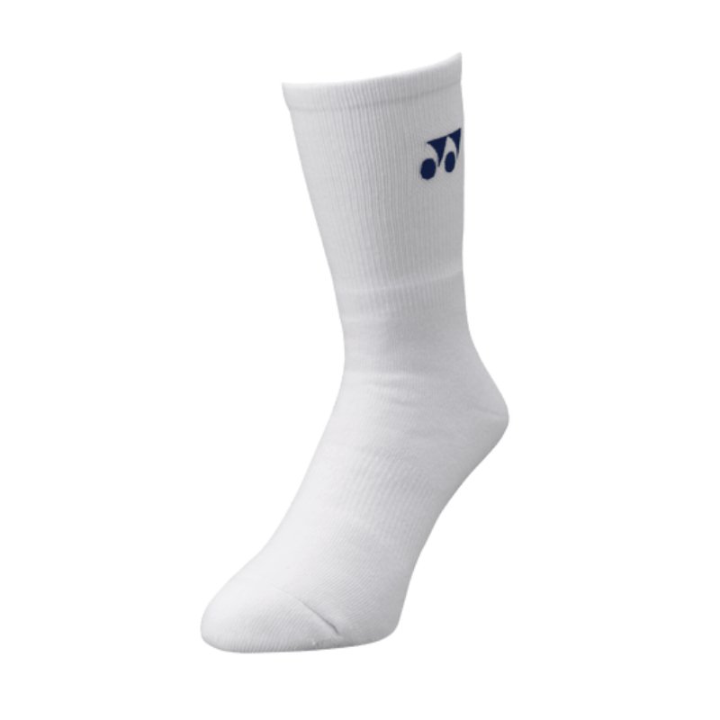 YONEX Sport Crew Socks (Made in Japan) 19120YX White - Gem Sports