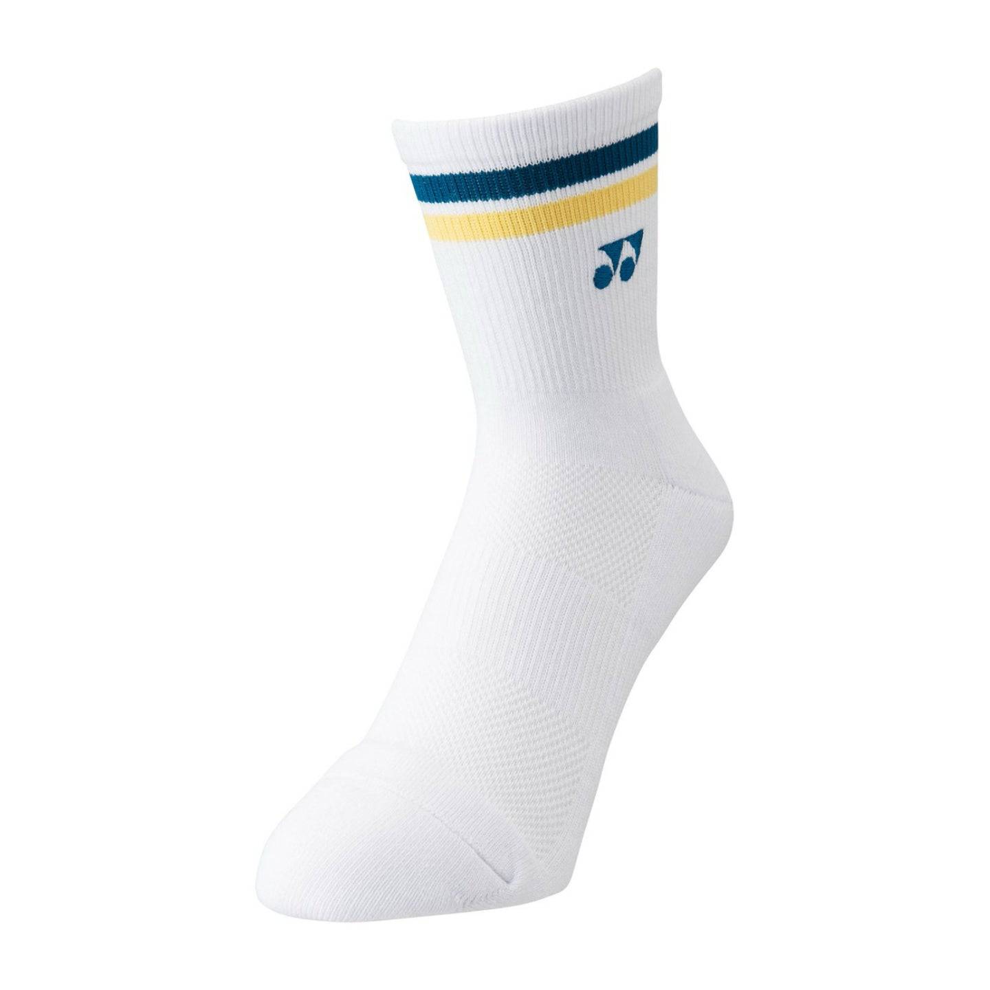 YONEX Sport Crew Socks (Made in Japan) 19194YX Soft Yellow - Gem Sports