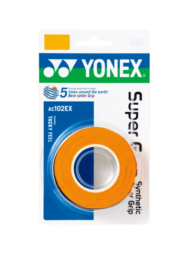 YONEX Super Grap (3 wraps) AC102EX Multiple Colors - Gem Sports