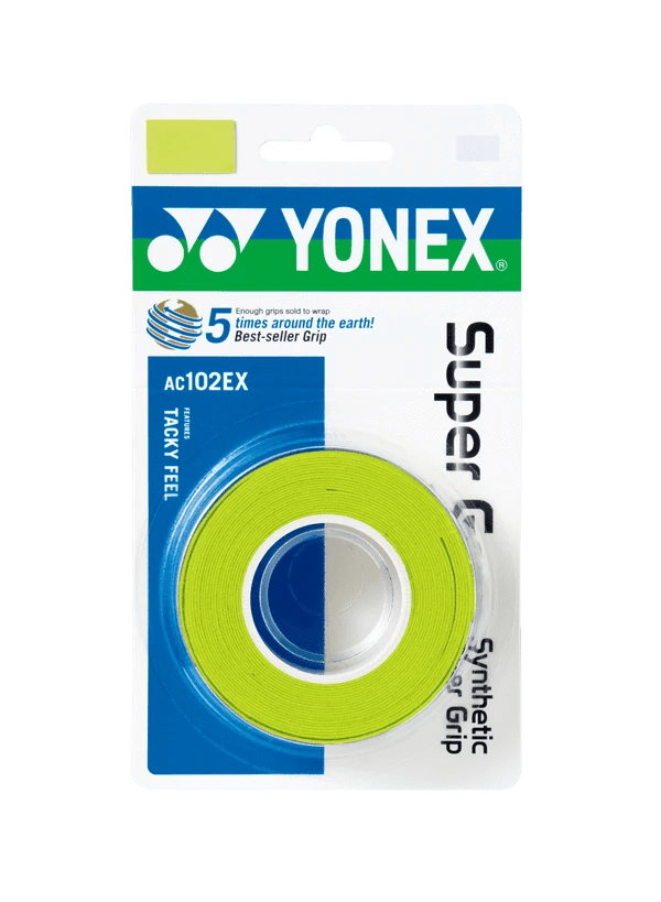 YONEX Super Grap (3 wraps) AC102EX Multiple Colors - Gem Sports