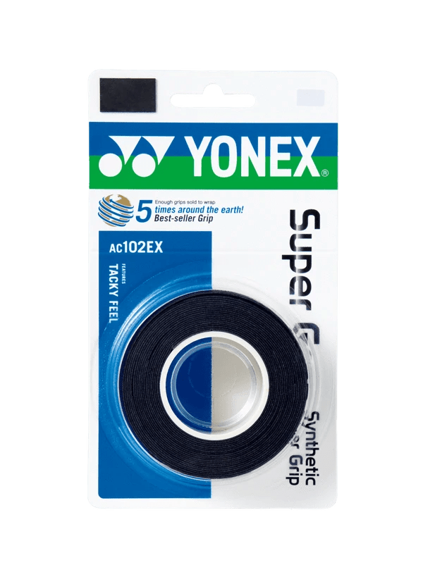 YONEX Super Grap (3 wraps) AC102EX Multiple Colors - Gem Sports
