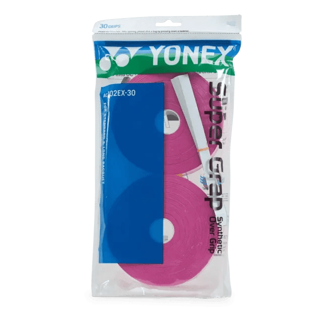 YONEX Super Grap AC102EX - 30(30 Wraps) Multiple Colors - Gem Sports