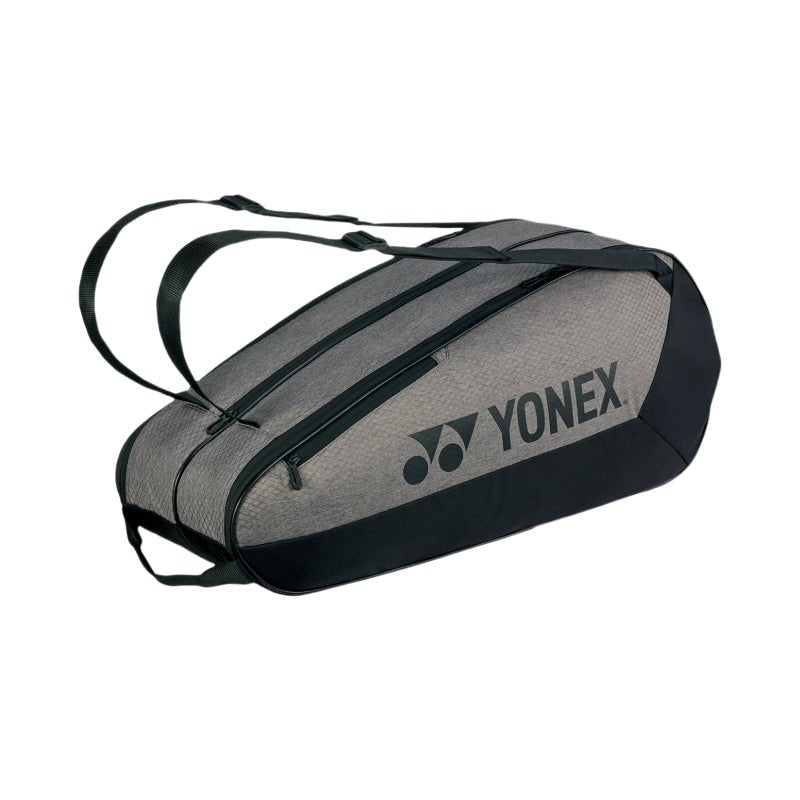 YONEX Team Racquet Bag (6 pcs) for Badminton & Tennis – BA42526 Gray - Black - Gem Sports