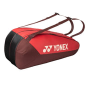 YONEX Team Racquet Bag (6 Pcs) for Badminton & Tennis BA42526EX – Ruby Red - Gem Sports