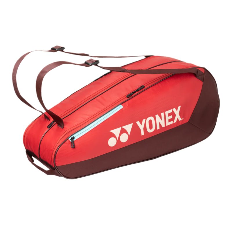 YONEX Team Racquet Bag (6 Pcs) for Badminton & Tennis BA42526EX – Ruby Red - Gem Sports