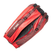 YONEX Team Racquet Bag (9 Pcs) for Badminton & Tennis BA42529EX – Ruby Red - Gem Sports