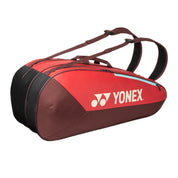 YONEX Team Racquet Bag (9 Pcs) for Badminton & Tennis BA42529EX – Ruby Red - Gem Sports