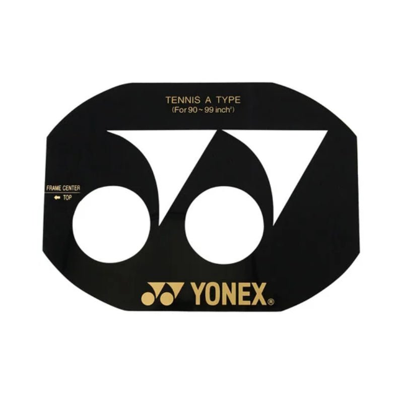 YONEX Tennis Stencil Card for 90 - 99 sq.in. AC502A - Gem Sports