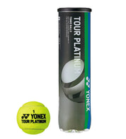 YONEX Tour Platinum Tennis Ball (4 In 1 Tube) – ITF Approved (TB - TP4) - Gem Sports