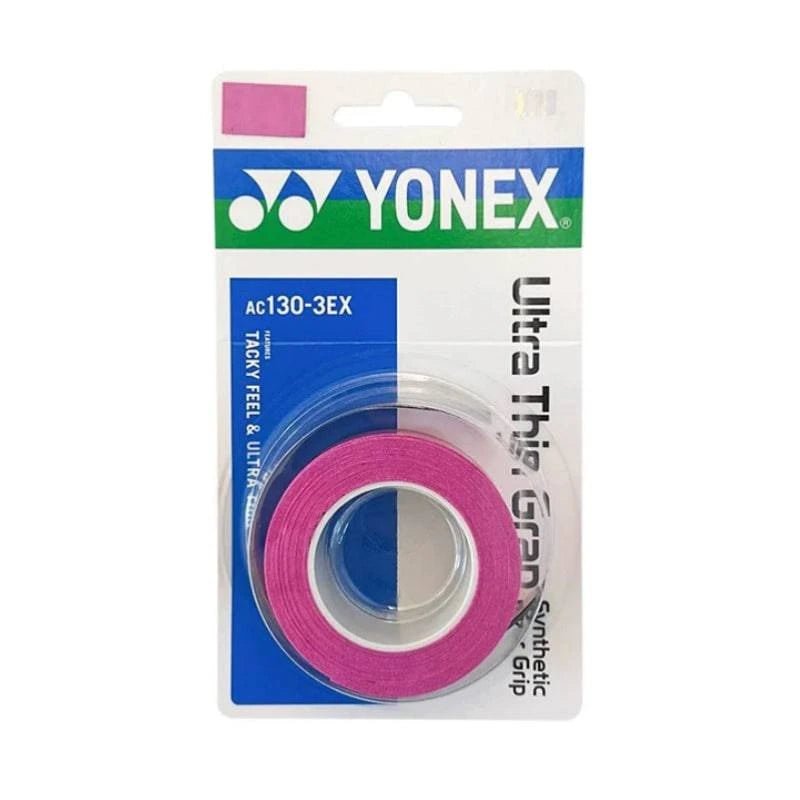 YONEX Ultra Thin Grap (3 wraps) AC130 - 3EX Multiple Colors - Gem Sports