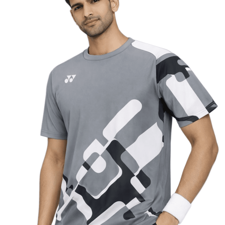YONEX Unisex T-Shirt 16748EX - Lilac Gray - Gem Sports