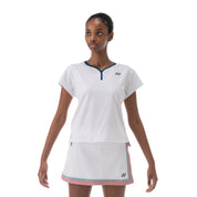 YONEX Women’s Crew Neck Shirt 20837EX White - Gem Sports