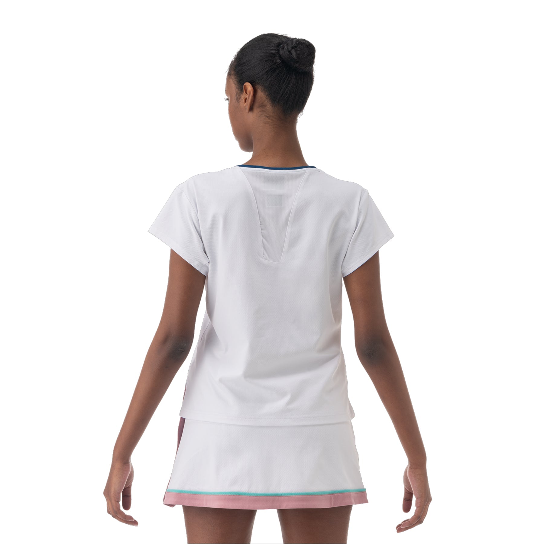 YONEX Women’s Crew Neck Shirt 20837EX White - Gem Sports