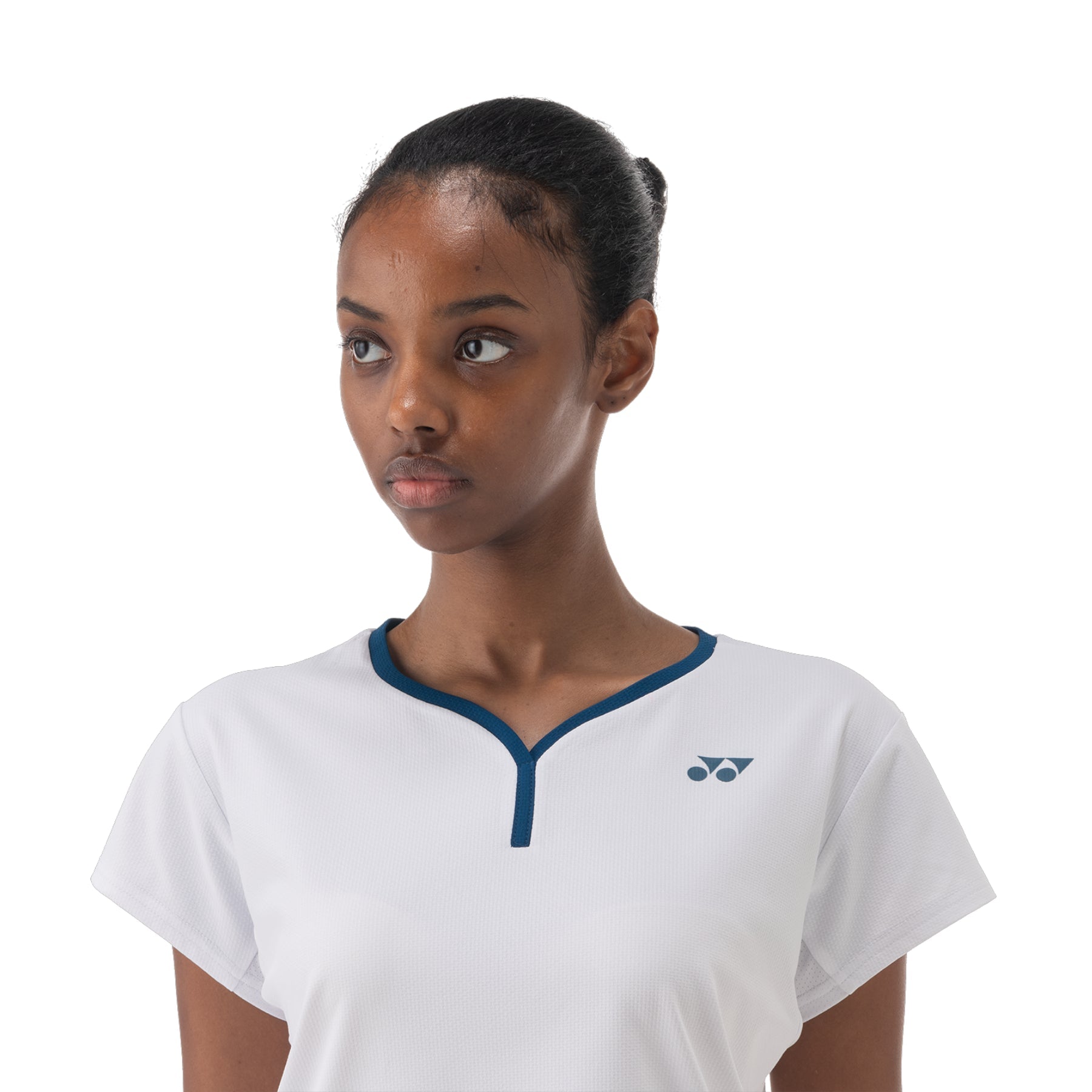 YONEX Women’s Crew Neck Shirt 20837EX White - Gem Sports