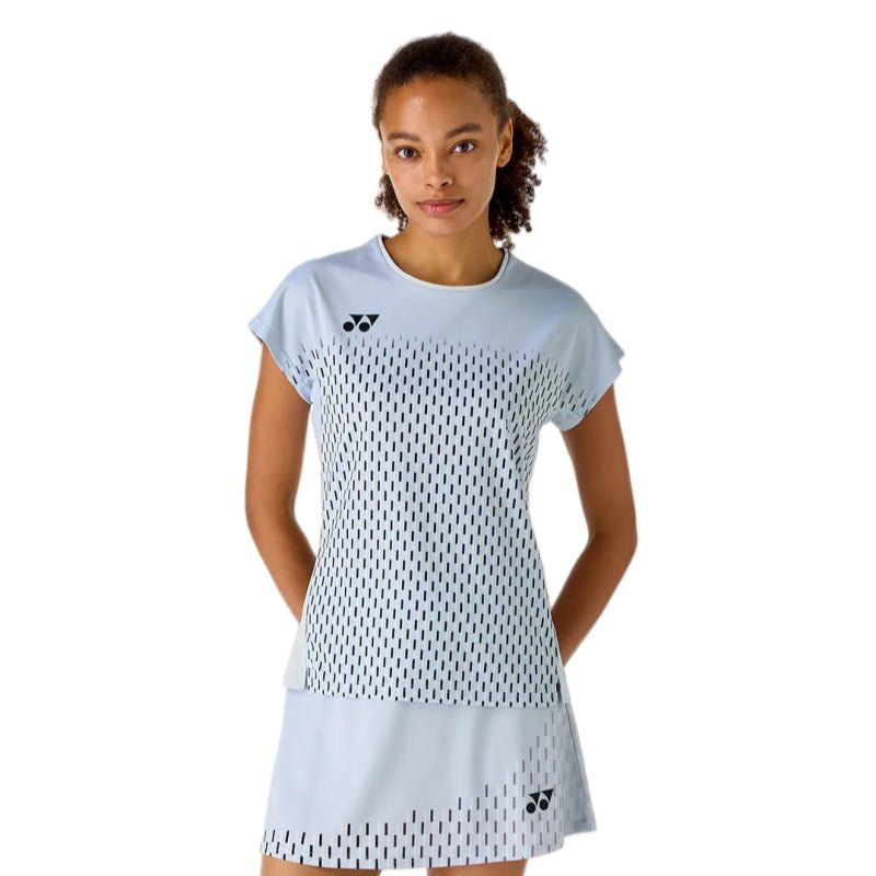 YONEX Women's Crew Neck Shirt 20943EX - Silver Grey - Gem Sports