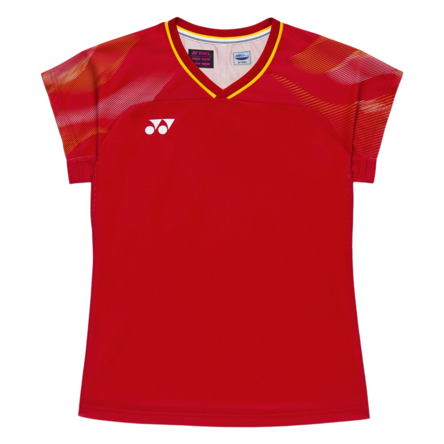YONEX Women's Crew Neck Shirt (TEAM CHINA) 20964YX - Bright Red - Gem Sports