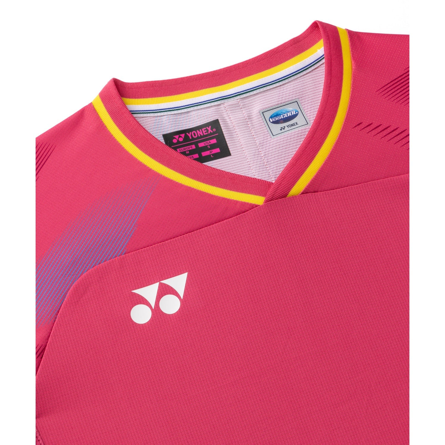 YONEX Women's Crew Neck Shirt (TEAM CHINA) 20964YX - Magenta - Gem Sports