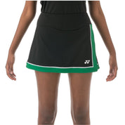 YONEX Women’s Skirt (With Inner Shorts) 26149EX Black - Gem Sports