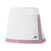 YONEX Women’s Skirt (With Inner Shorts) 26149EX White - Gem Sports