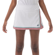 YONEX Women’s Skirt (With Inner Shorts) 26149EX White - Gem Sports