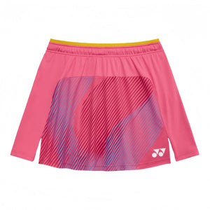 YONEX Women’s Skirt (With Inner Shorts) TEAM CHINA 26195YX - Magenta - Gem Sports
