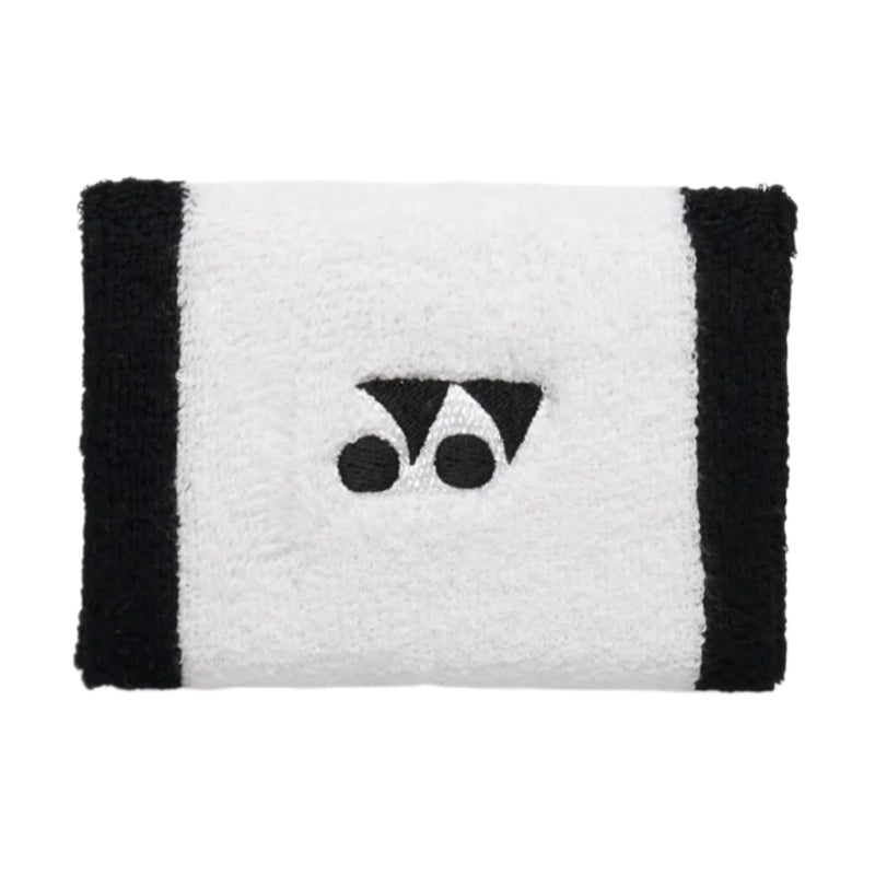 YONEX Wristband (Pack of 1) AC498YX - White - Gem Sports
