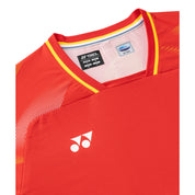 YONEX Men's Crew Neck Shirt (TEAM CHINA) 10733YX - Bright Red