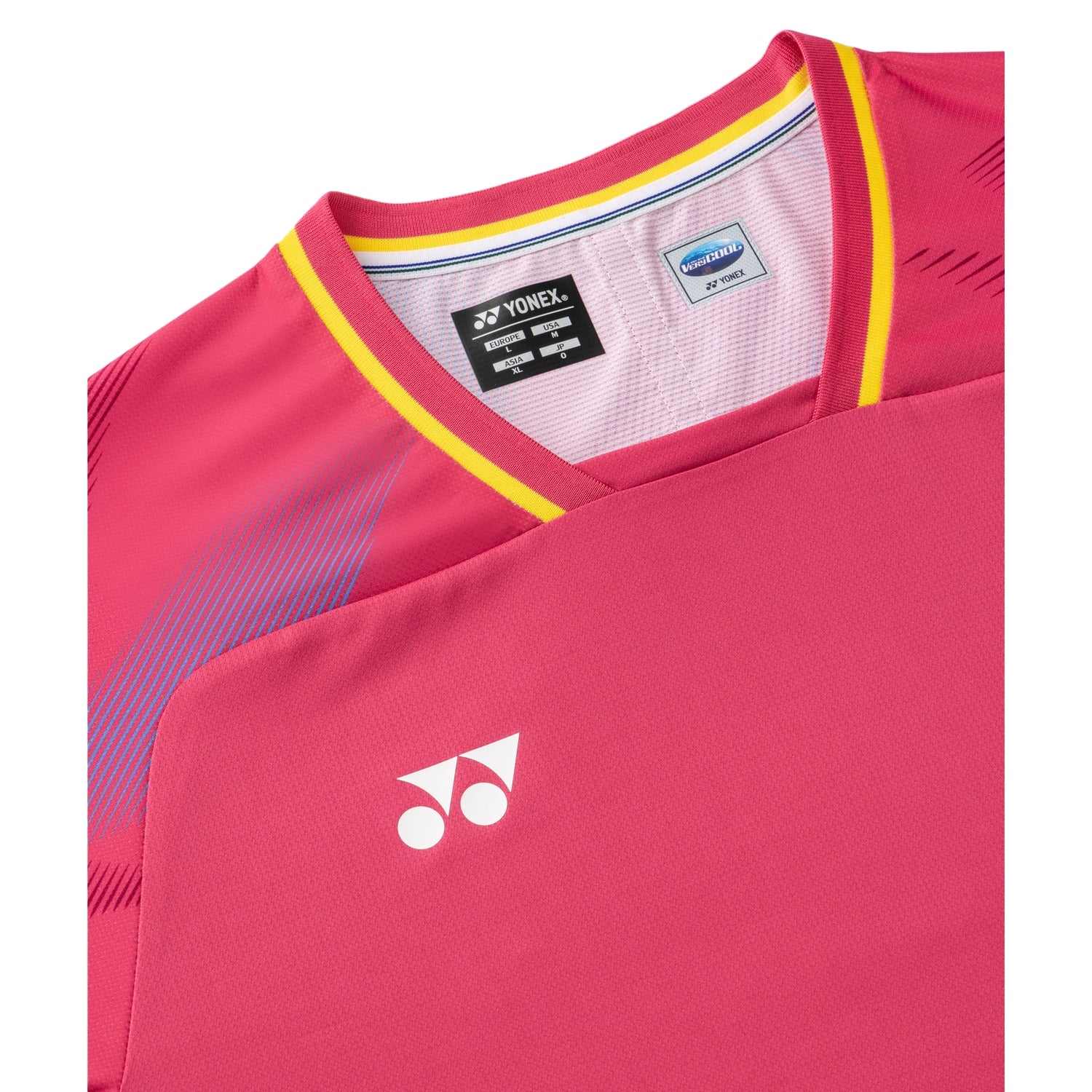 YONEX Men's Crew Neck Shirt (TEAM CHINA) 10733YX - Magenta