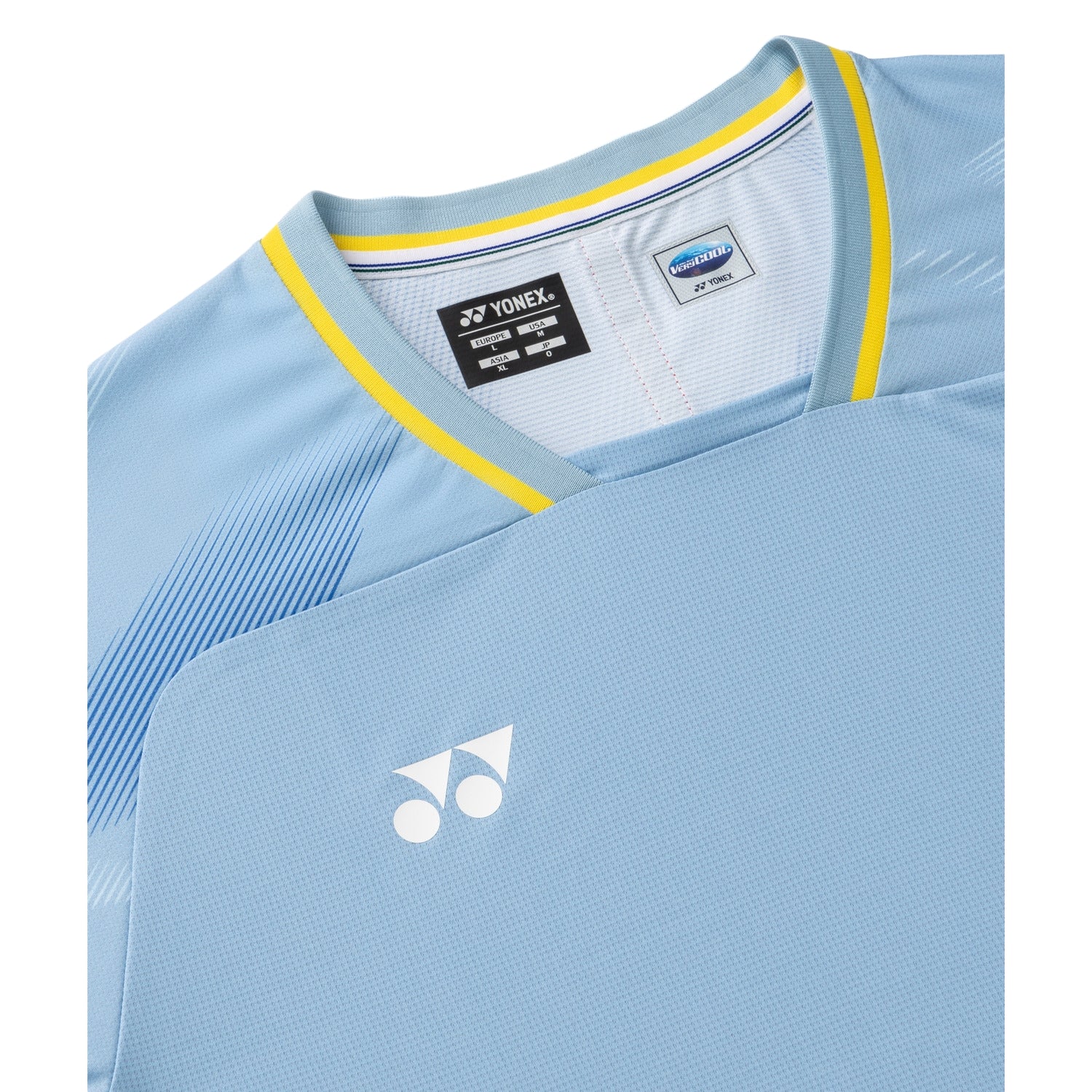 YONEX Men's Crew Neck Shirt (TEAM CHINA) 10733YX - Jewel Blue